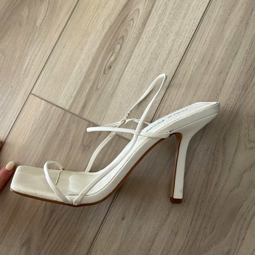 White heels - cutest shoes I own